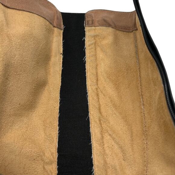 Corso Como Syracuse Boots Size 8.5 Italian Black Leather Extendable Calf - Picture 7 of 13